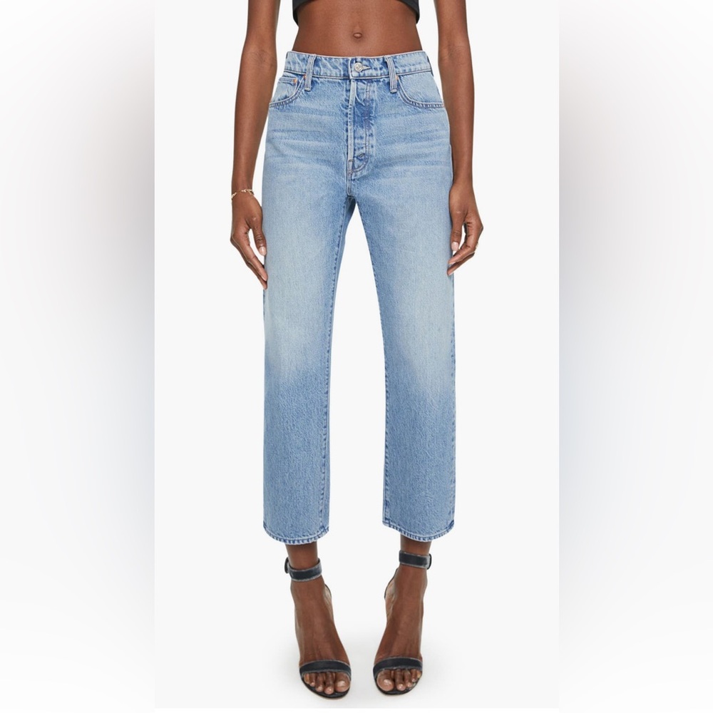 MOTHER Women's Straight Leg Jeans - Light Blue